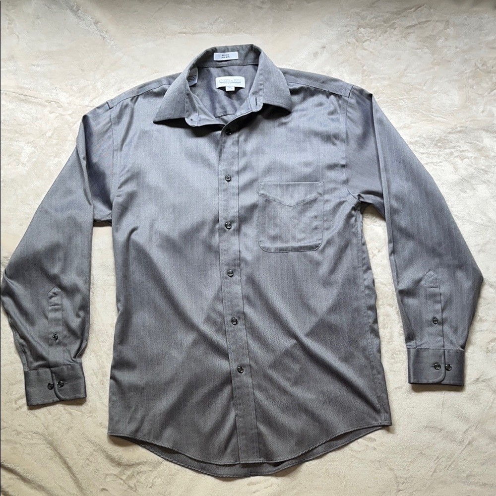 Joseph & Feiss 80’s 2-Ply Non-Iron Dress Shirt